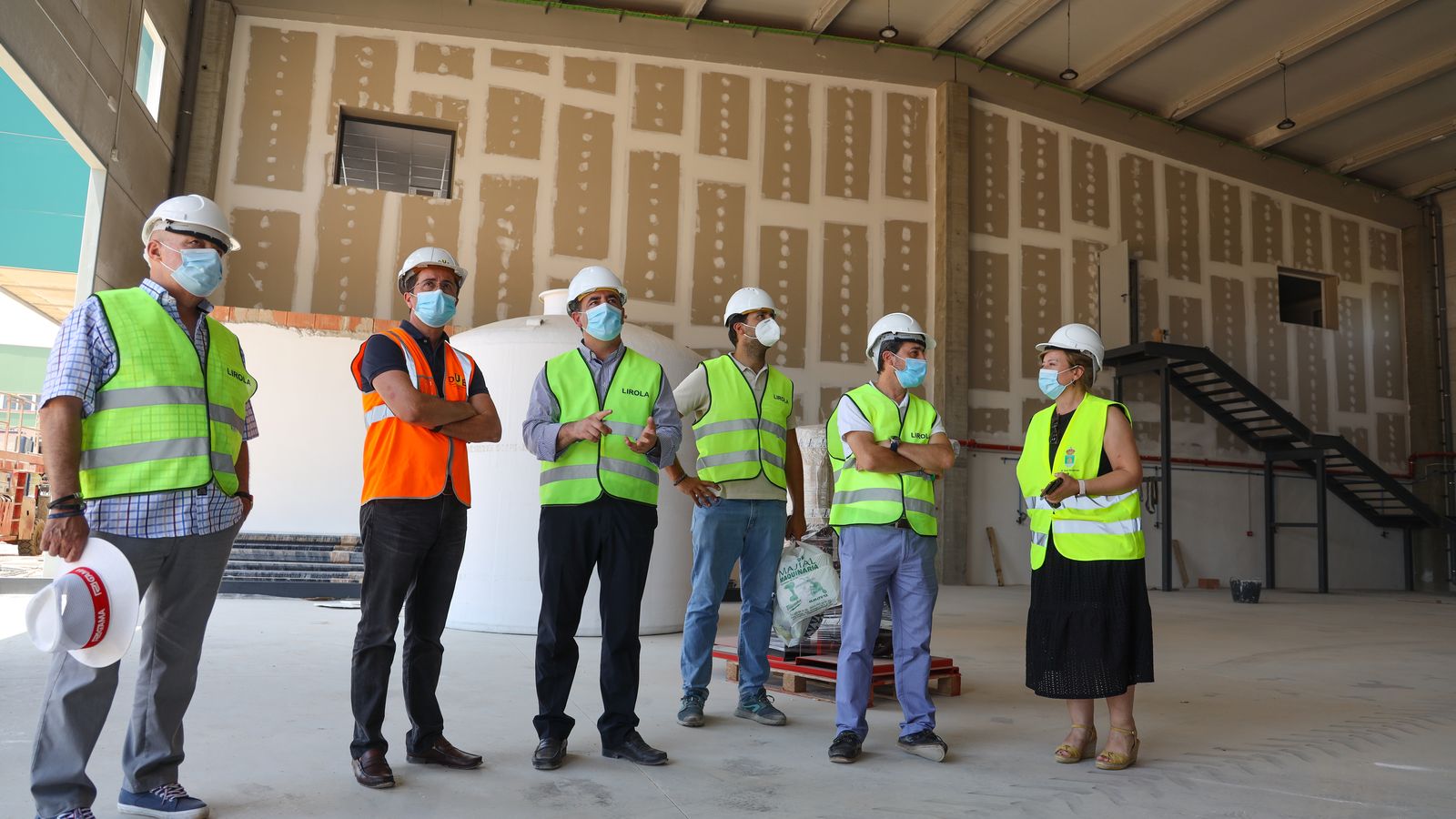 Visita a las nuevas instalaciones.