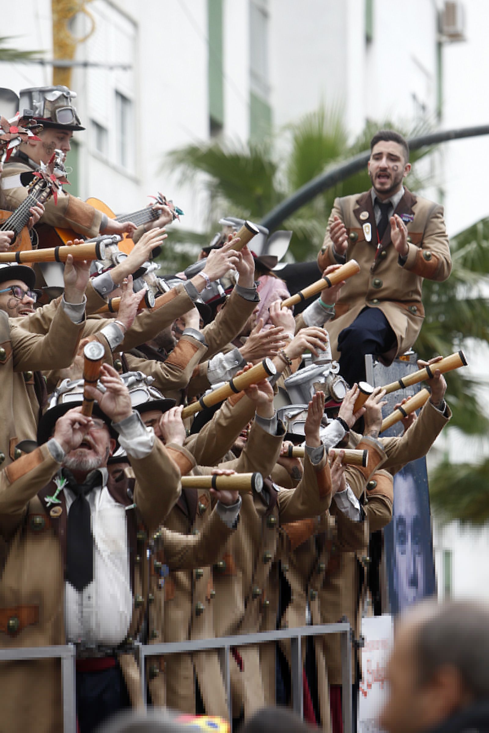 Batalla de coplas en el Mercado