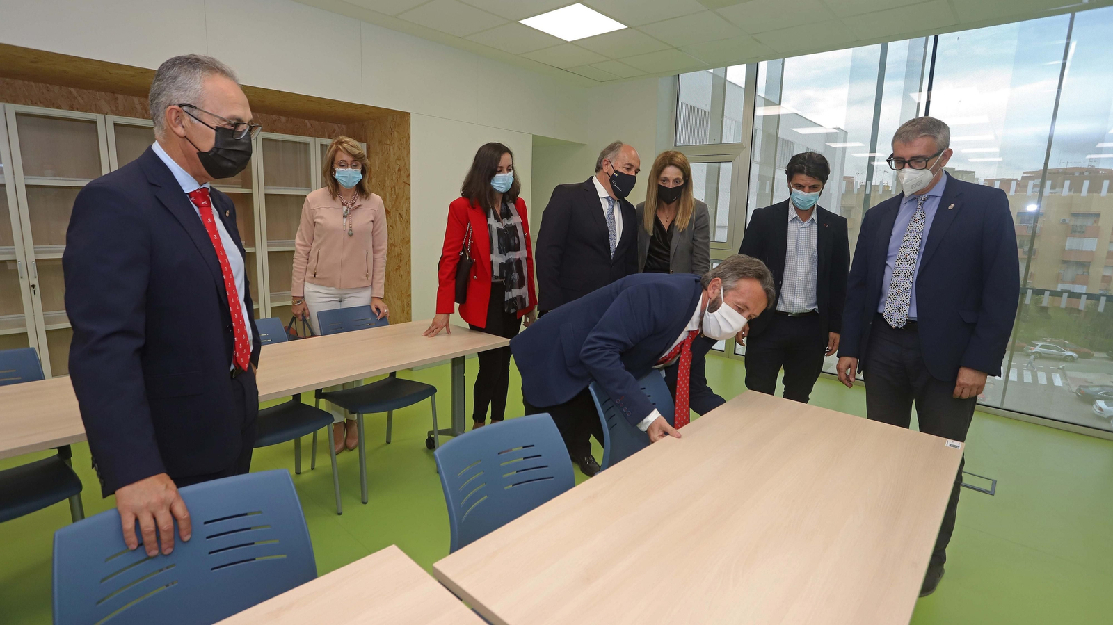 Fotos de la inauguración de la nueva Biblioteca del Campus Bahía de Algeciras