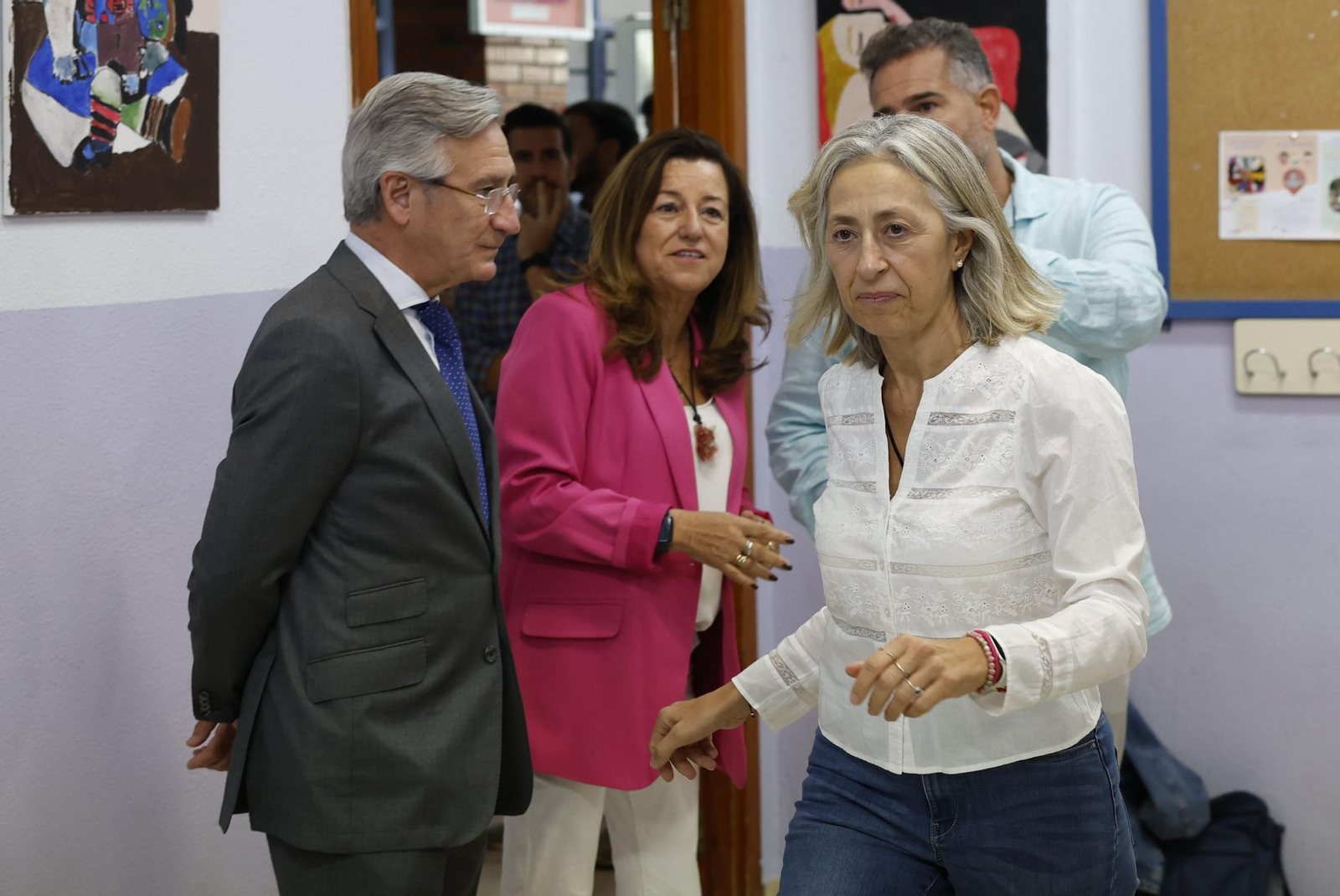 La consejera de Salud, Rocío Hernández, en el acto de inicio de la campaña de vacunación.