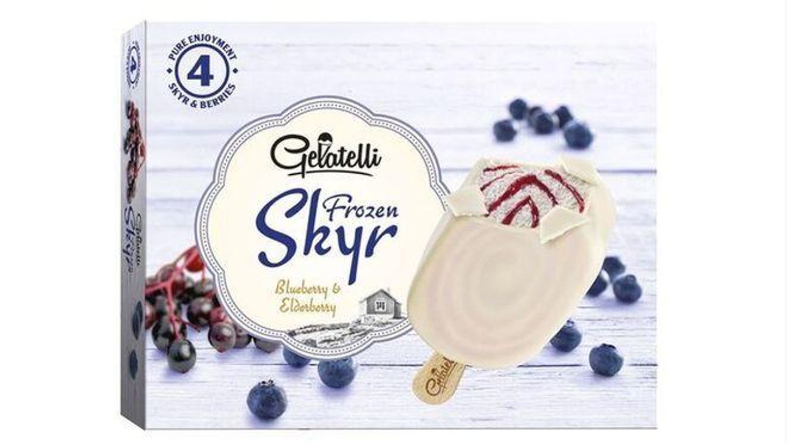 Helado Frozen Skyr de Gelatelli