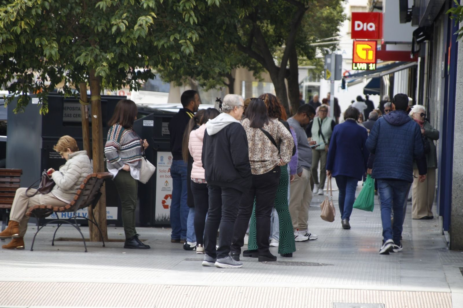 Imágenes del lunes 11 de diciembre en Huelva