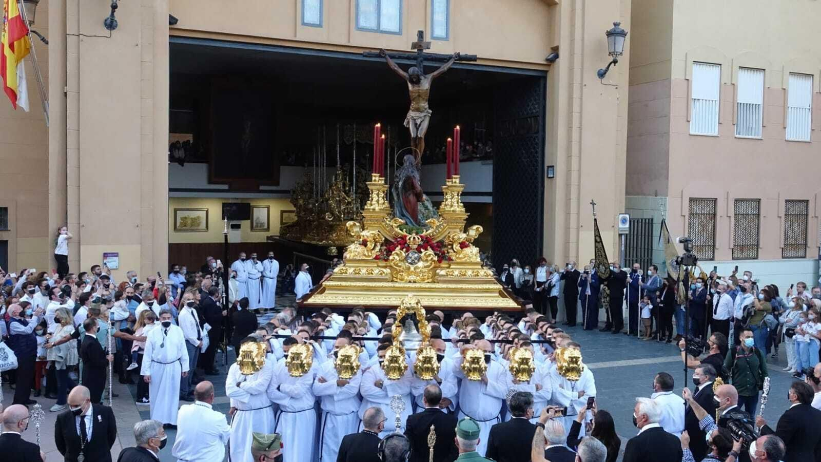 Las fotos del Cristo de Mena en la procesión Magna de Málaga