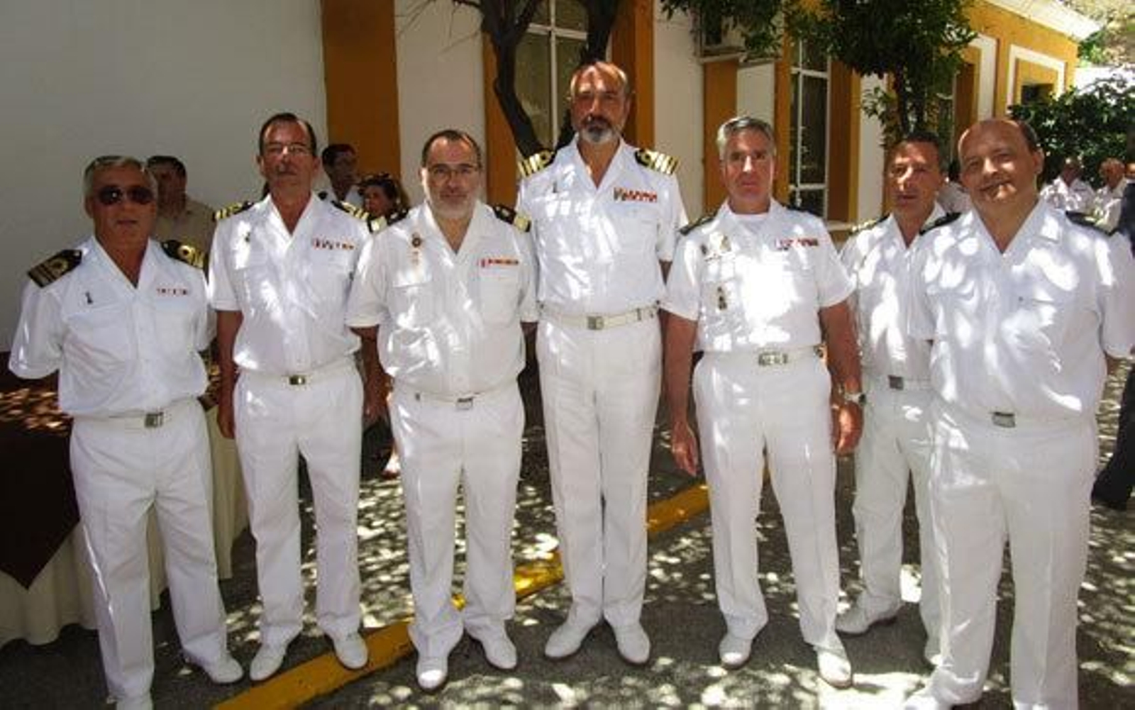Juan Manuel Trasancos, Alejandro Romero, Alfonso de la Hoz, José Ramón Fernández de Mesa, Juan Delgado, Javier Bugato y Manuel Peña.  Foto: Ignacio Casas de Ciria
