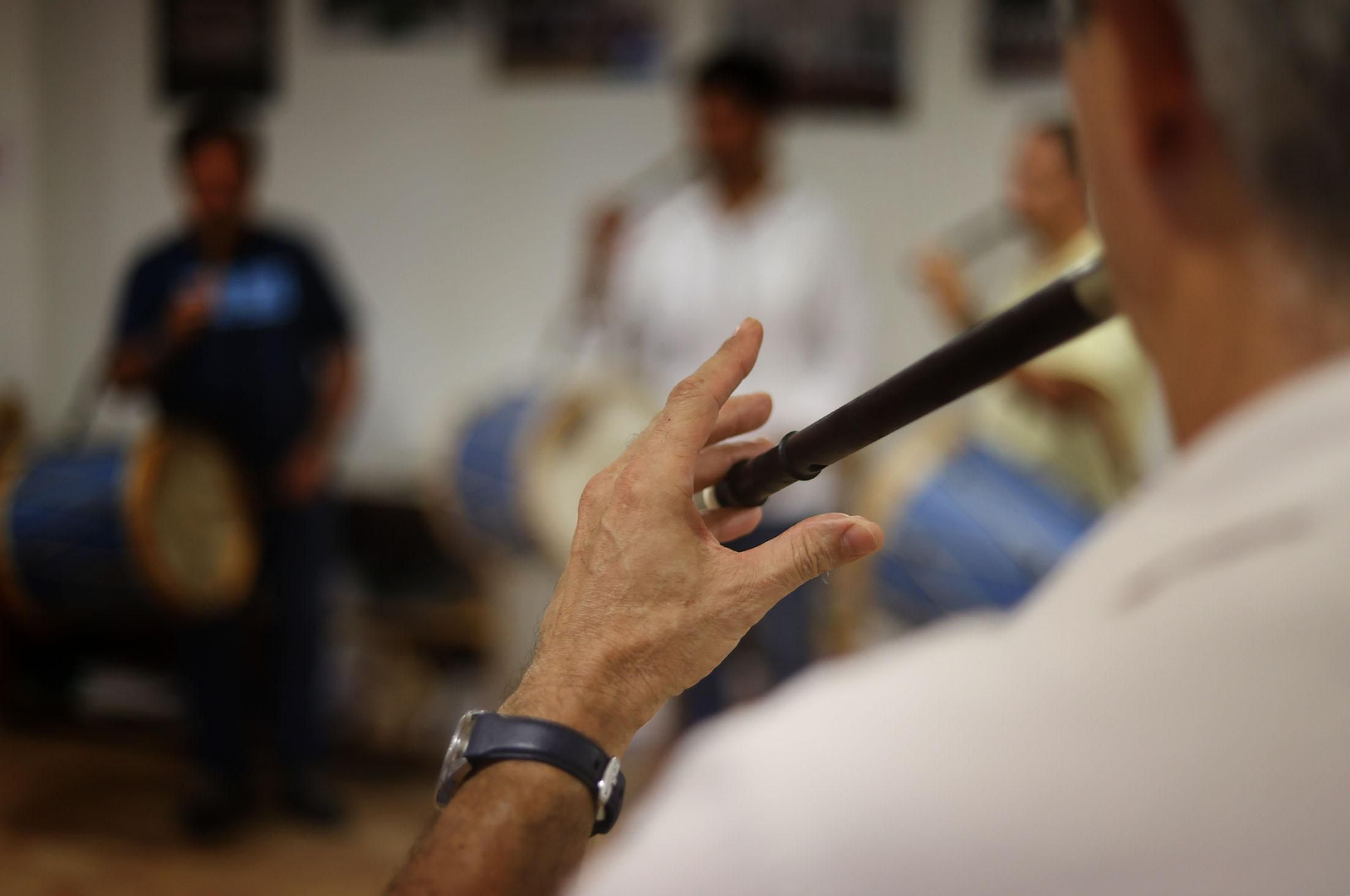 Magna de Huelva 2025: Imágenes del ensayo del grupo de tamborileros de la Hdad del Rocío de Huelva