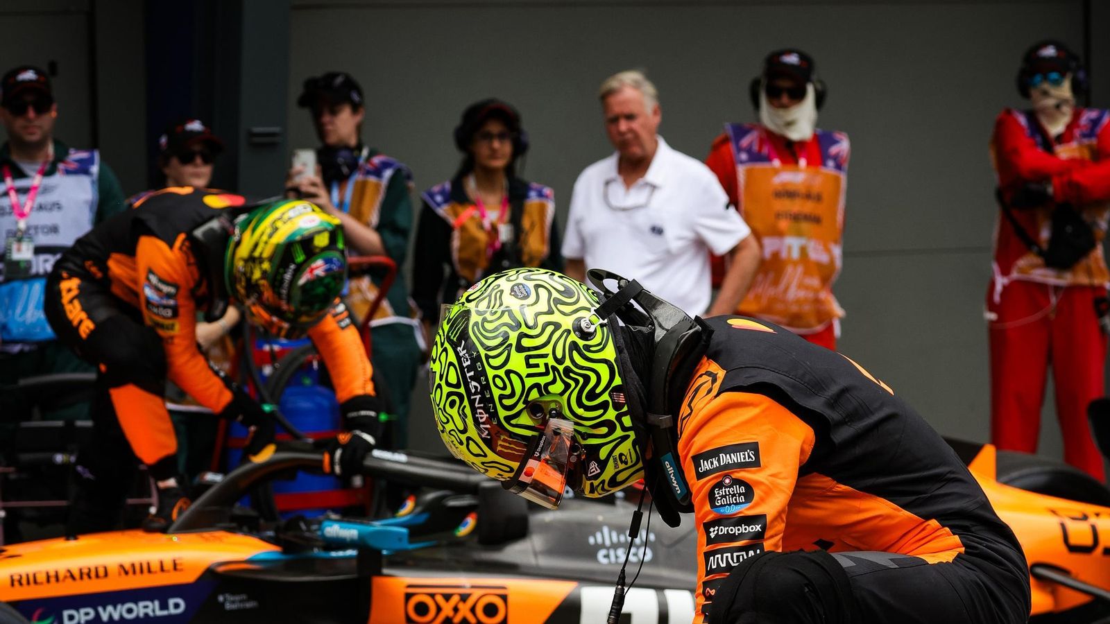 Los fotos del arranque de la Fórmula 1 en Melbourne