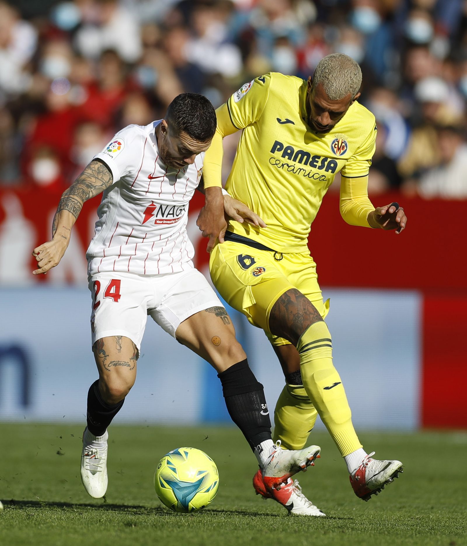 Las imágenes del Sevilla-Villarreal