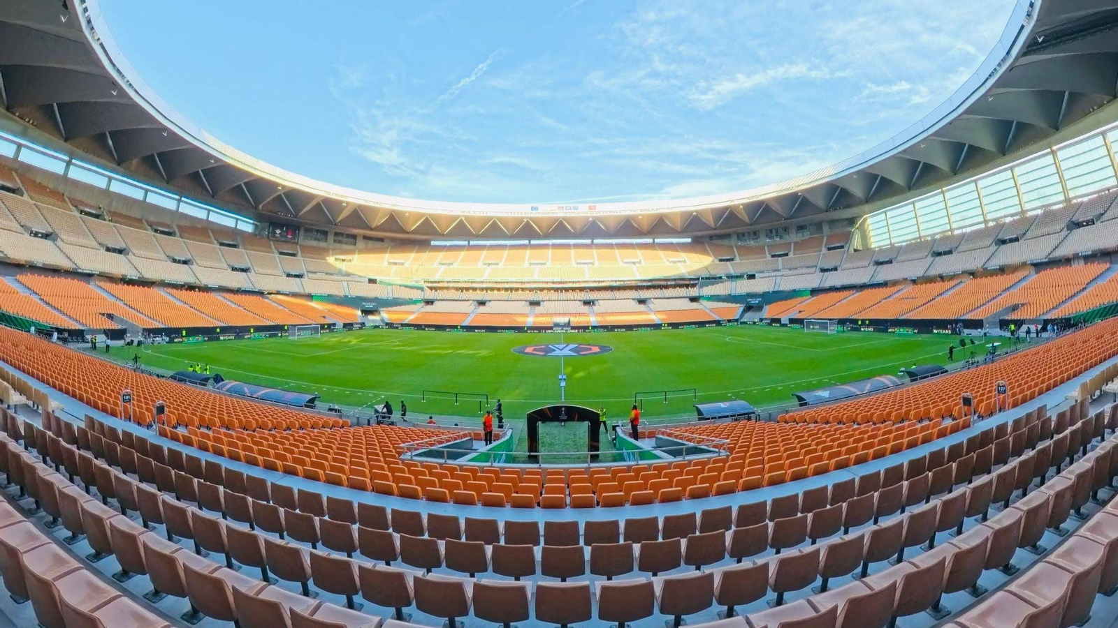 El estadio de La Cartuja.