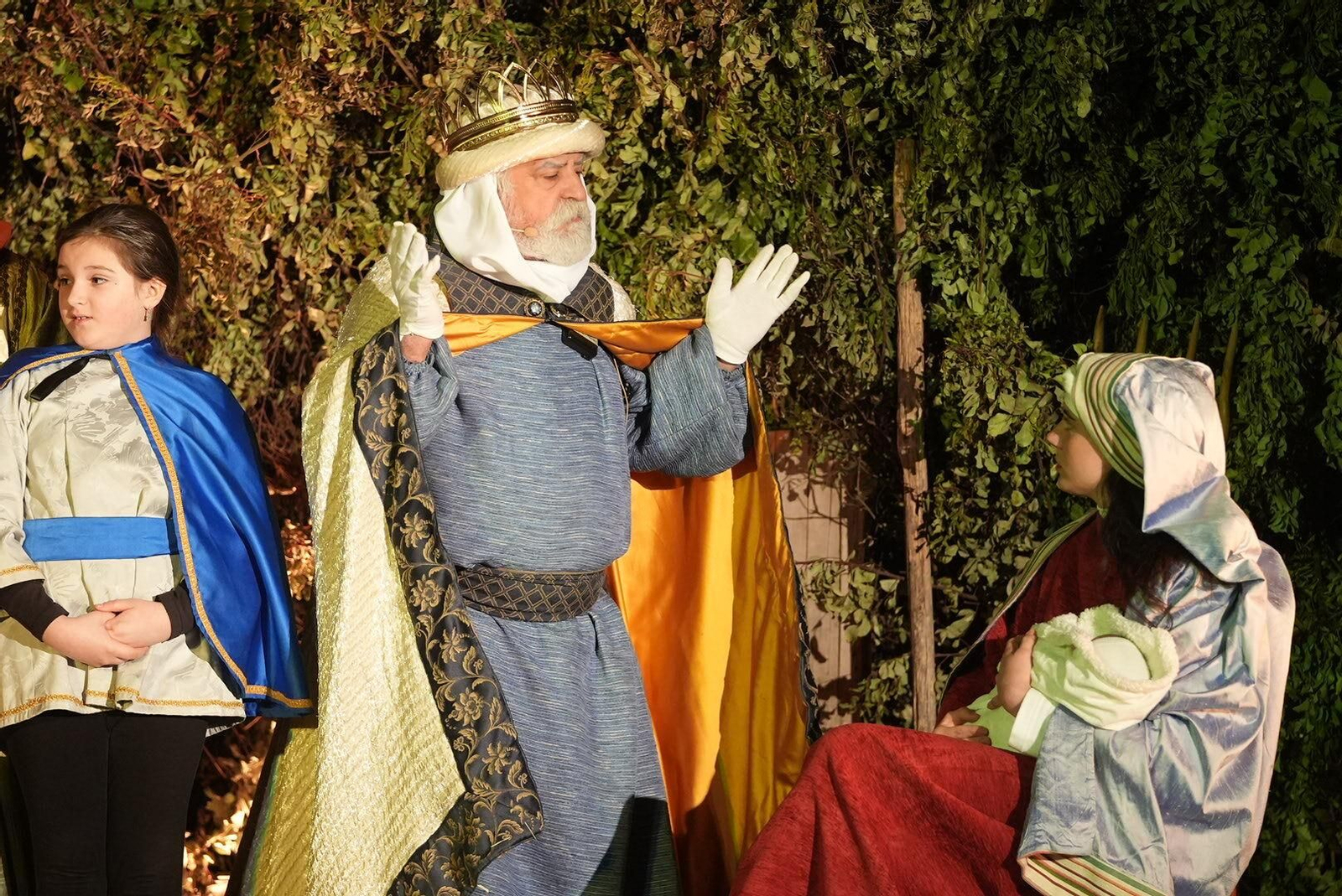 La representación en Alcaracejos de 'Los coloquios de la infancia de Jesús', en fotografías
