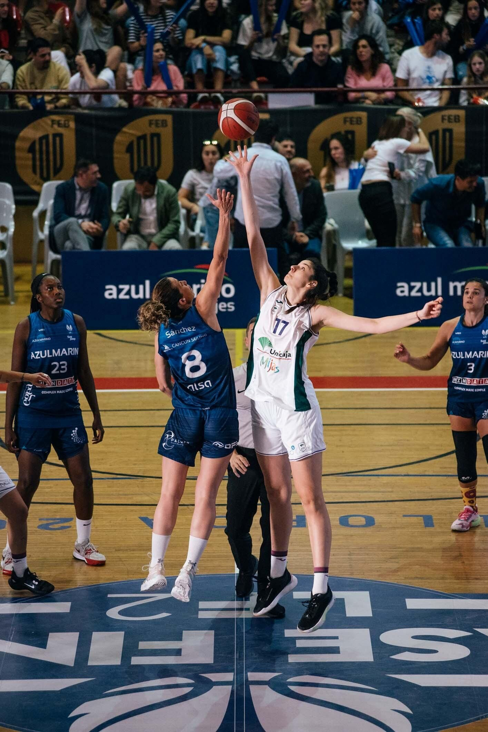 El Unicaja-Azul Marino Viajes Mallorca, en fotos