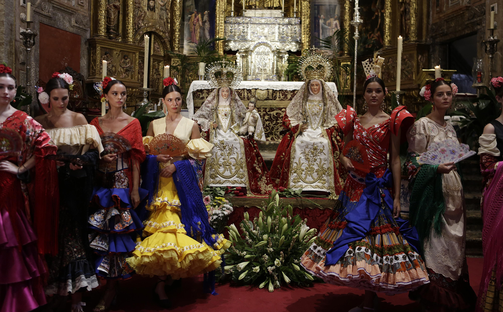 Moda flamenca para la Velá de Santa Ana