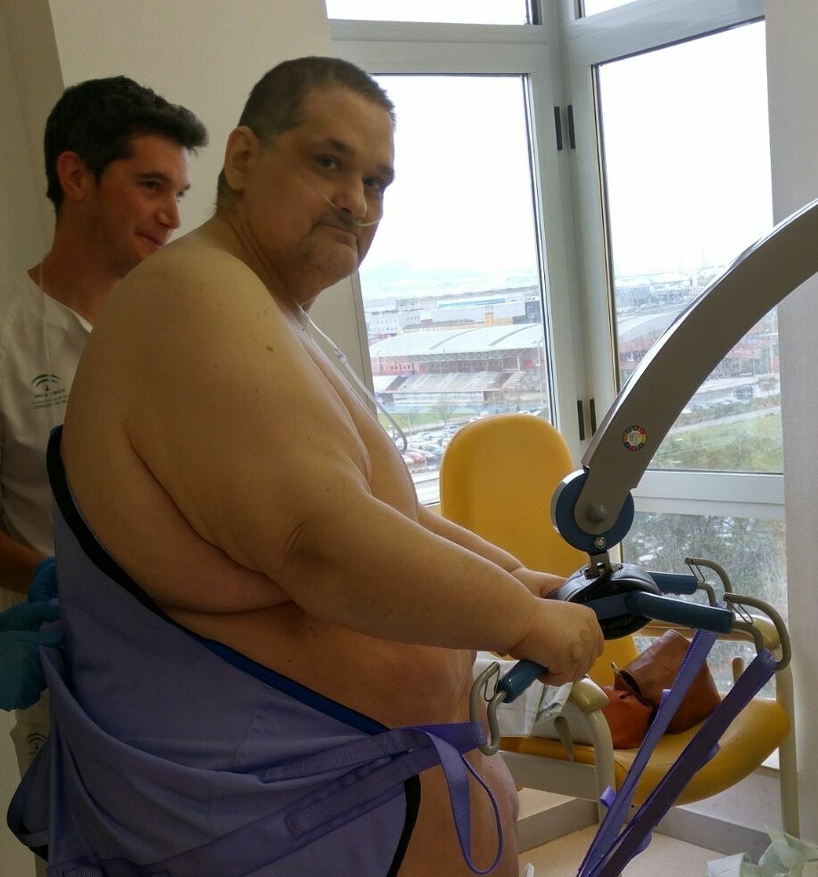 Juan José, tras haber perdido 40 kilos.