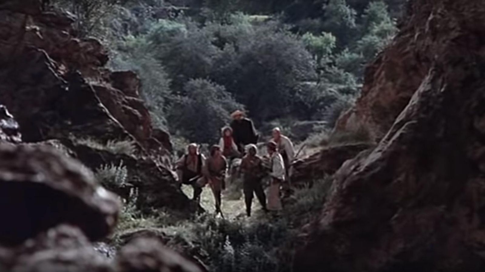 Escena de la película 'La isla del tesoro'