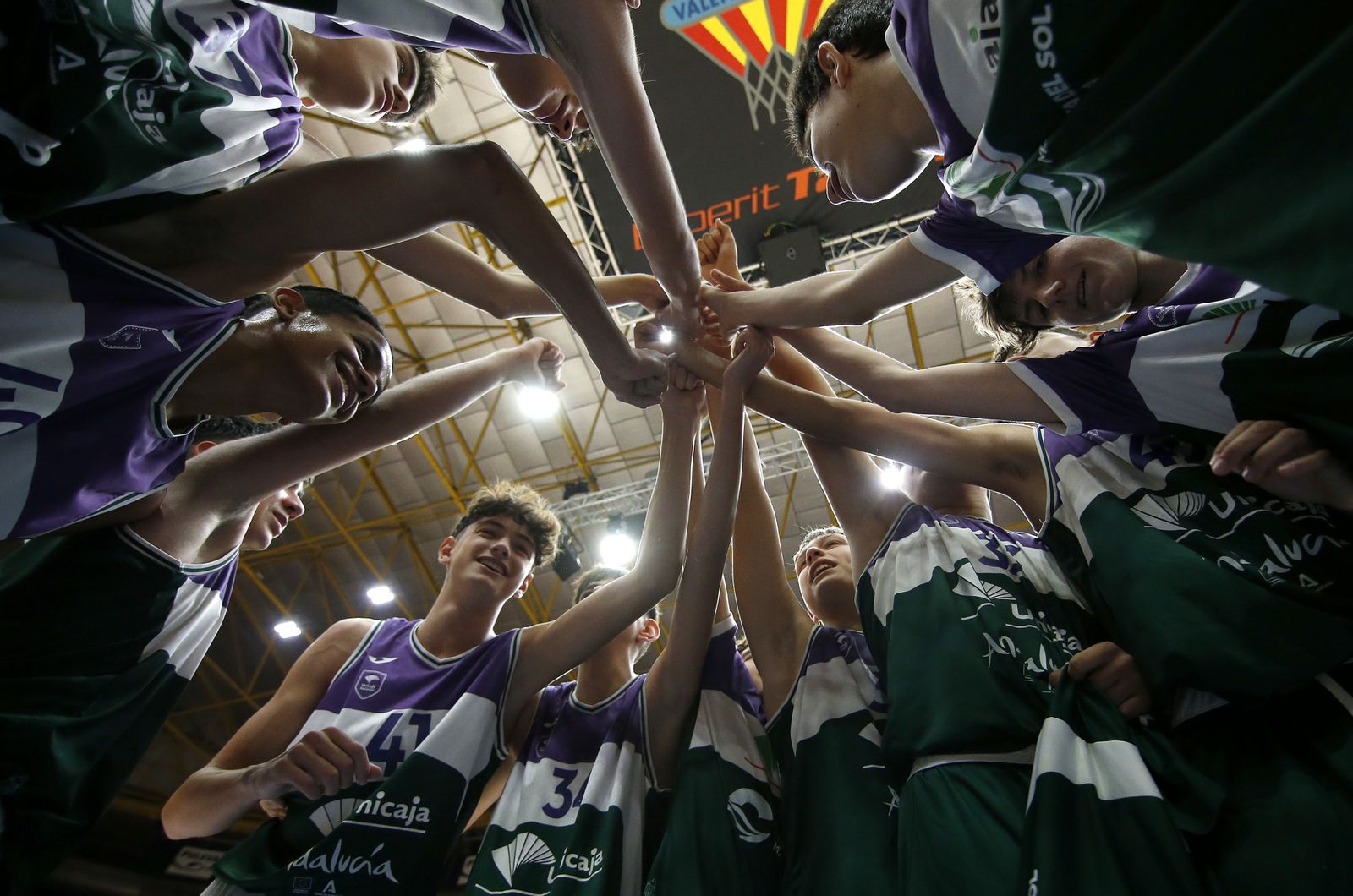 Las imágenes del Unicaja en la segunda jornada de la fase previa de la Minicopa