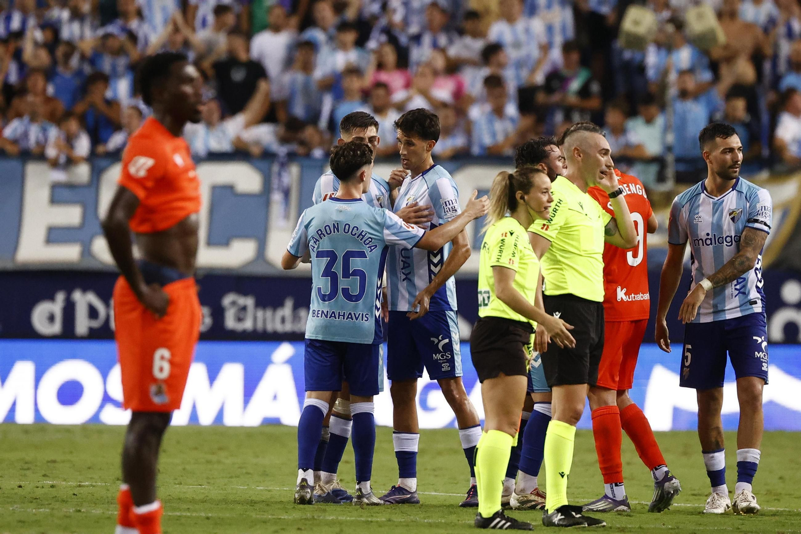 Las fotos del Málaga CF-Real Sociedad B
