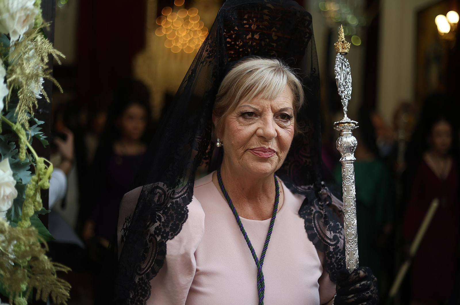 Imágenes de la procesión extraordinaria de la Virgen de la Esperanza por las calles de Huelva
