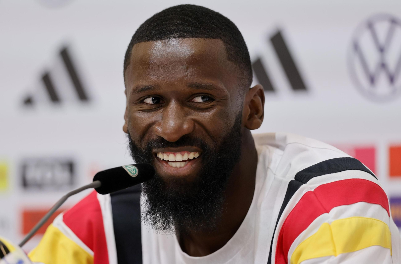 El futbolista alemán Antonio Rüdiger.