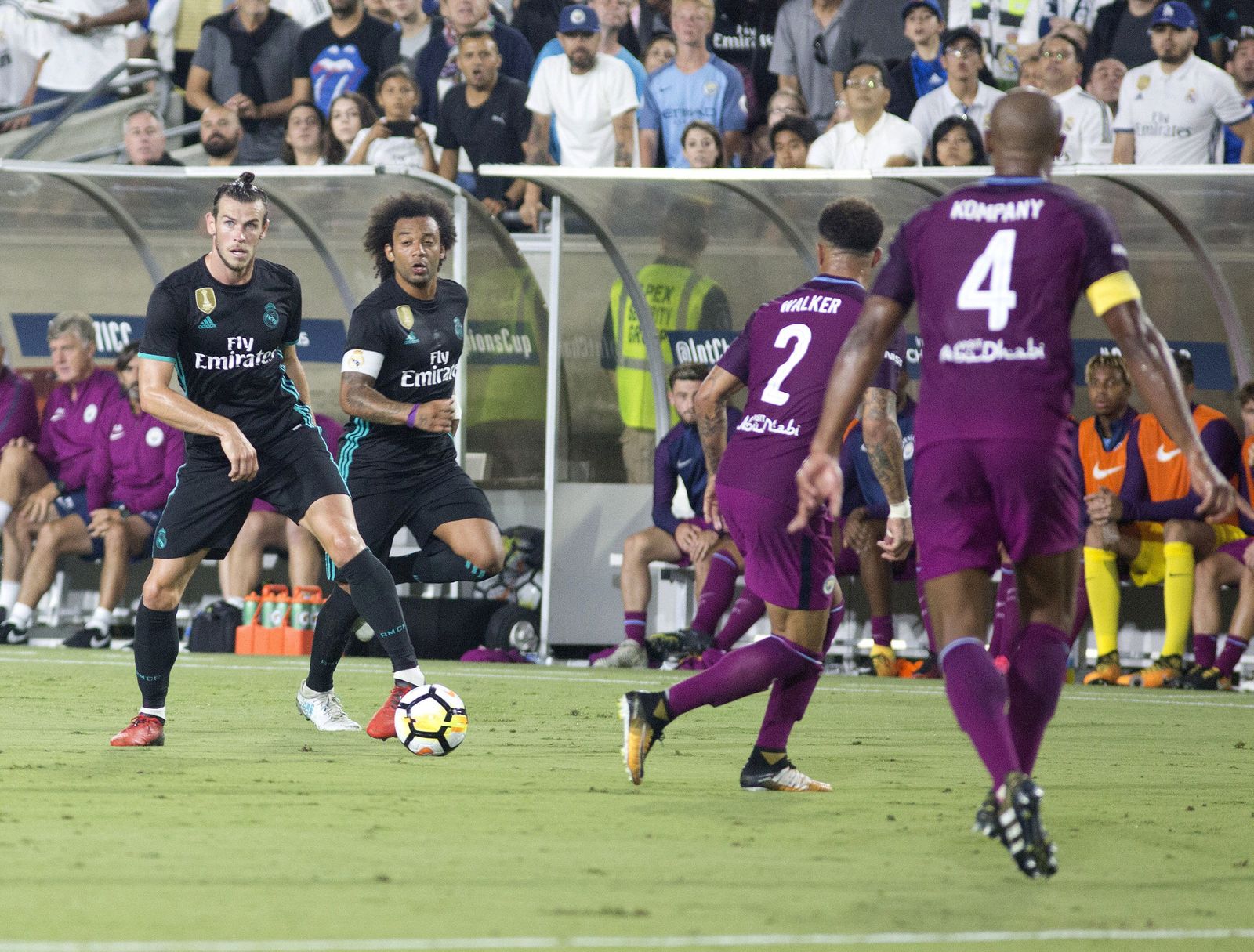 Imágenes del encuentro entre Real Madrid- Manchester City