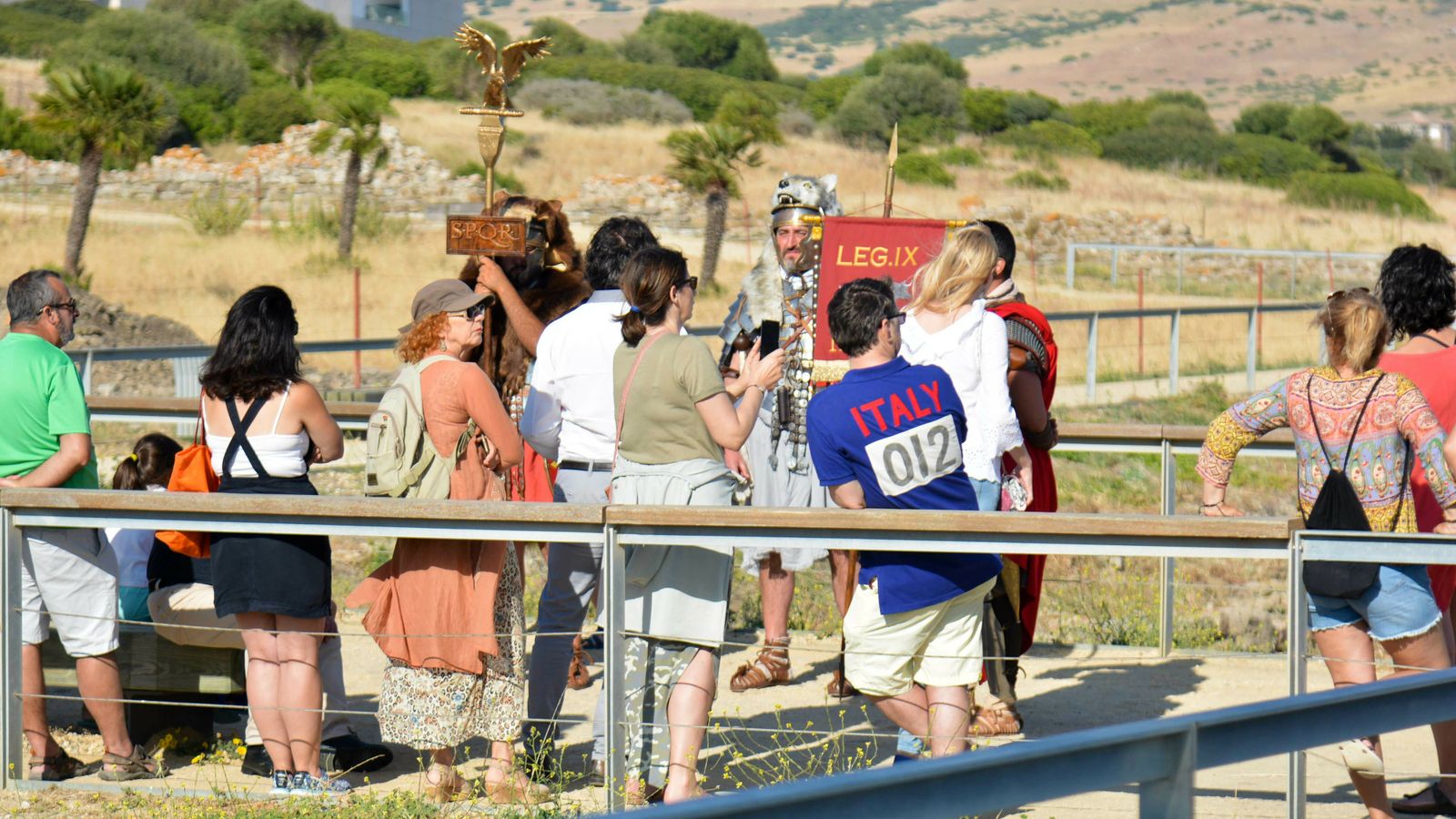 I Jornadas de recreacion historicas  Baelo Romanorum, la Baelo de los romanos.