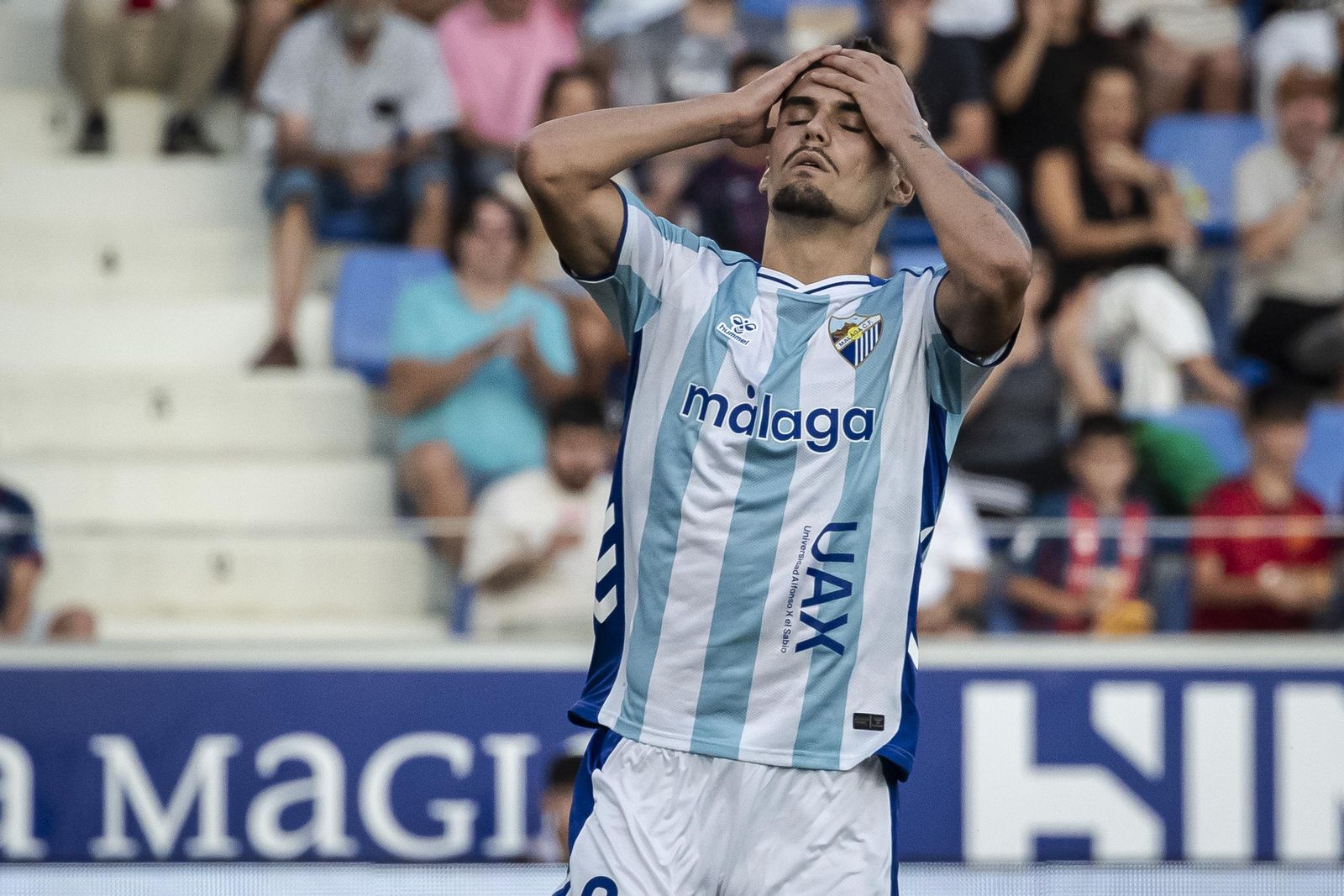 Las fotos del Huesca-Málaga CF
