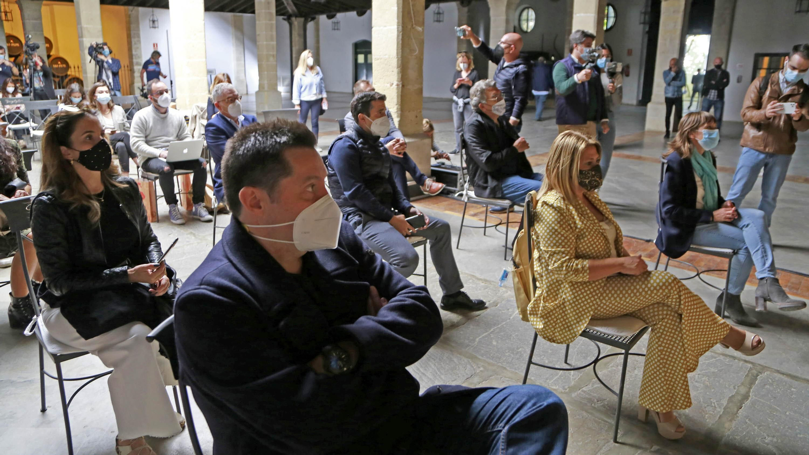 Rueda de prensa de la película 'El verano que vivimos' en González Byass