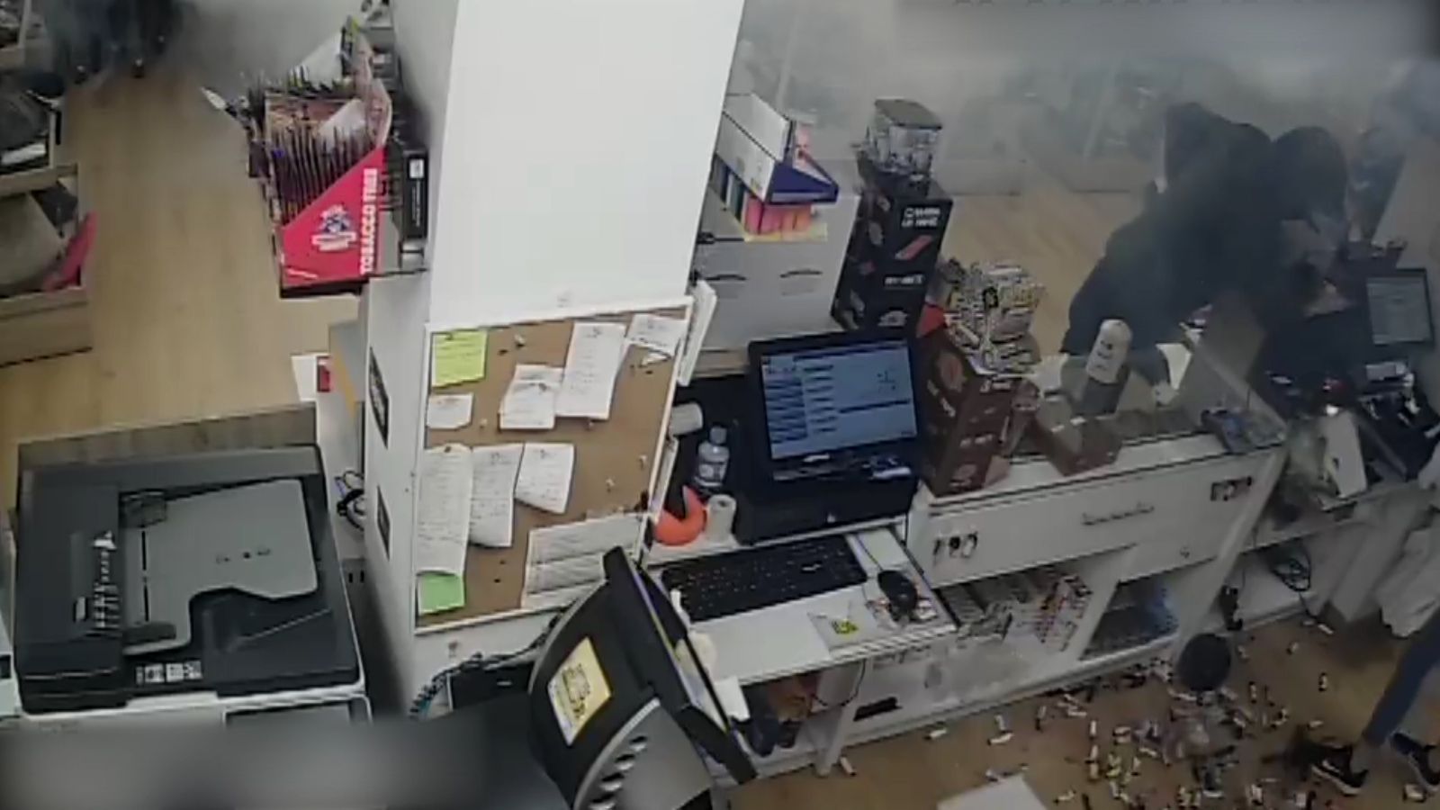 Uno de los atracos en San José de la Rinconada.