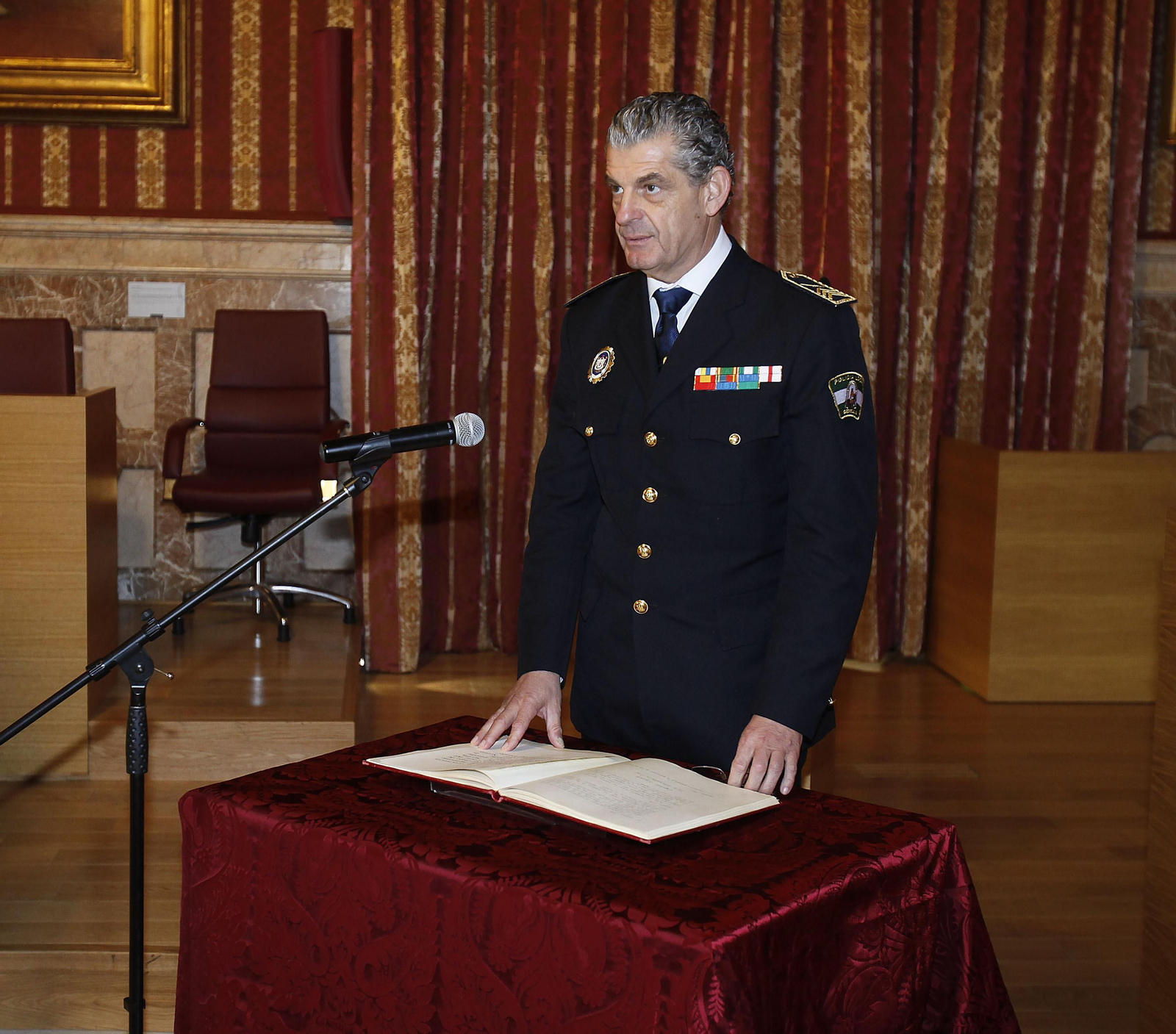 El jefe de la Policía Local de Sevilla, José Medina Arteaga.