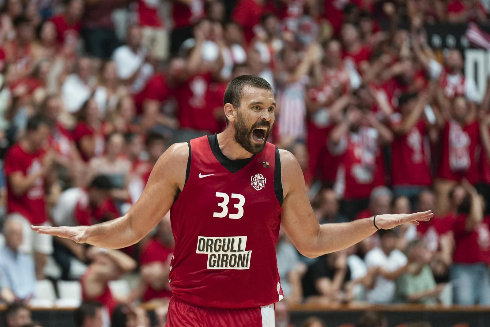 El jugador del Girona Marc Gasol