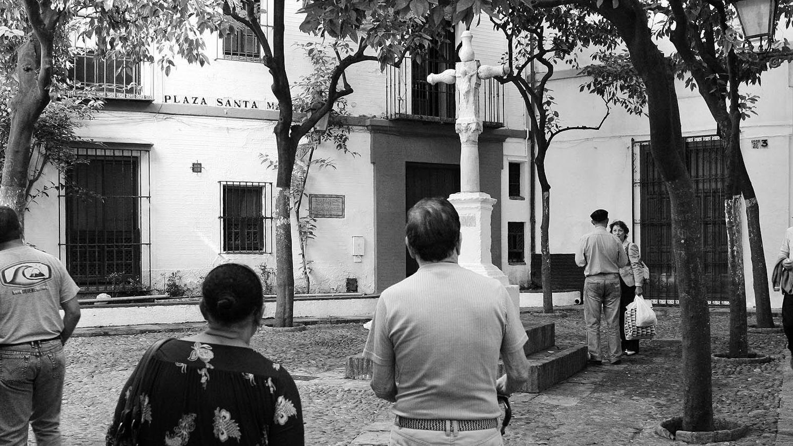 El Crucero de San Lázaro en la Plaza de Santa Marta.