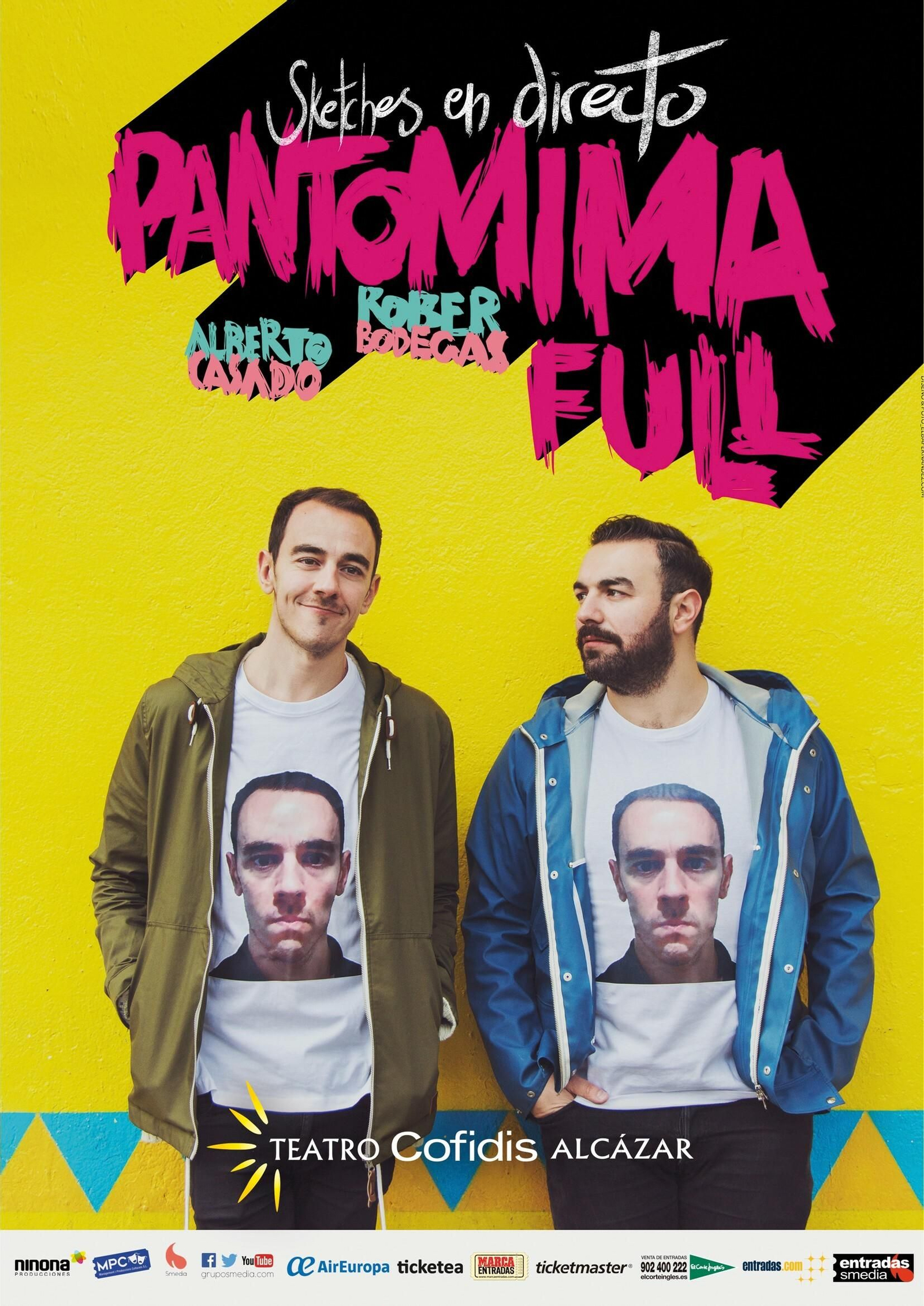 Alberto Casado y Rober Bodegas, componentes de Pantomima Full.
