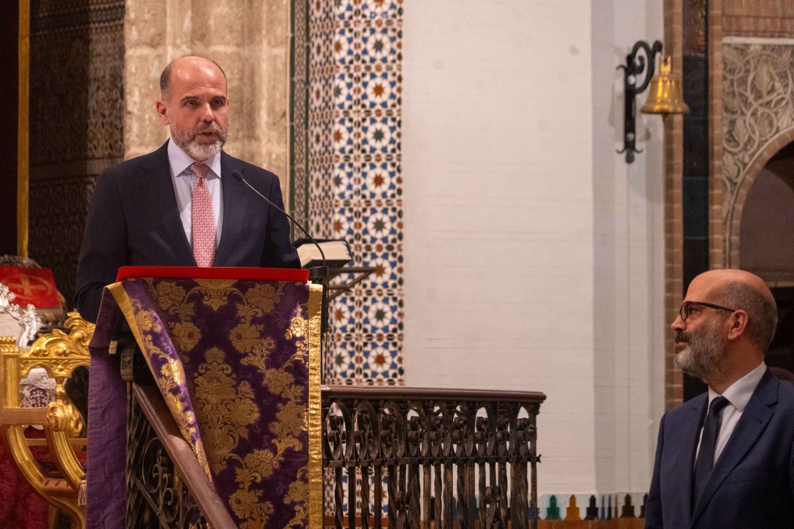 Fotografías de la entrega de distinciones tras la XXXII Exaltación a la Saeta de Huelva