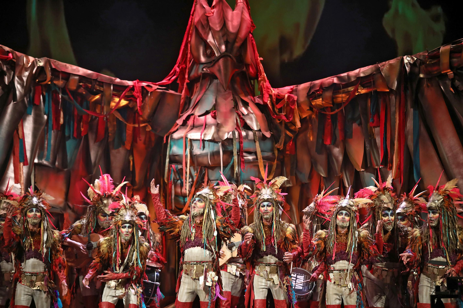 Comparsa 'Los renacidos'