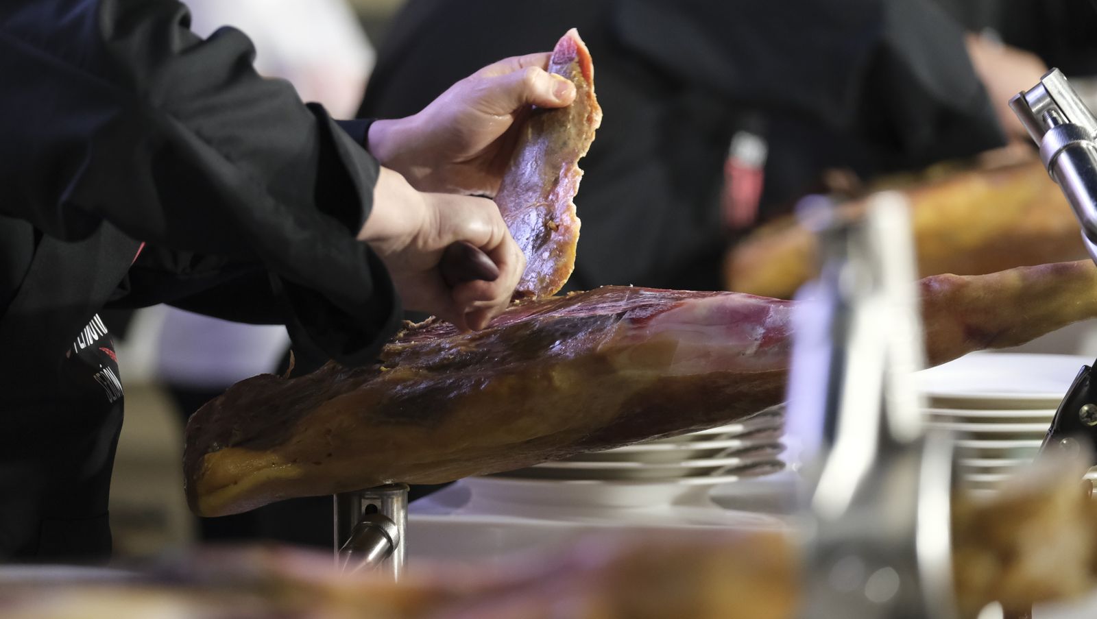 Imágenes del Concurso Nacional de Cortadores de Jamón de Serón