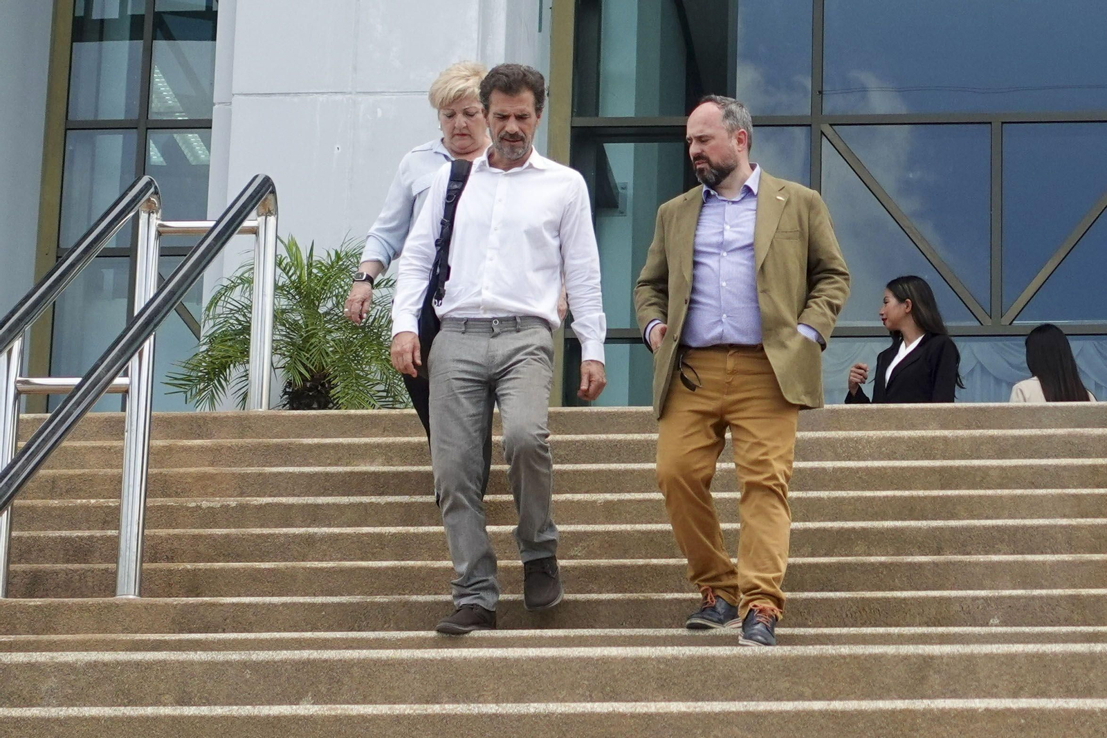 Rodolfo Sancho en el tribunal de Koh Samui este martes