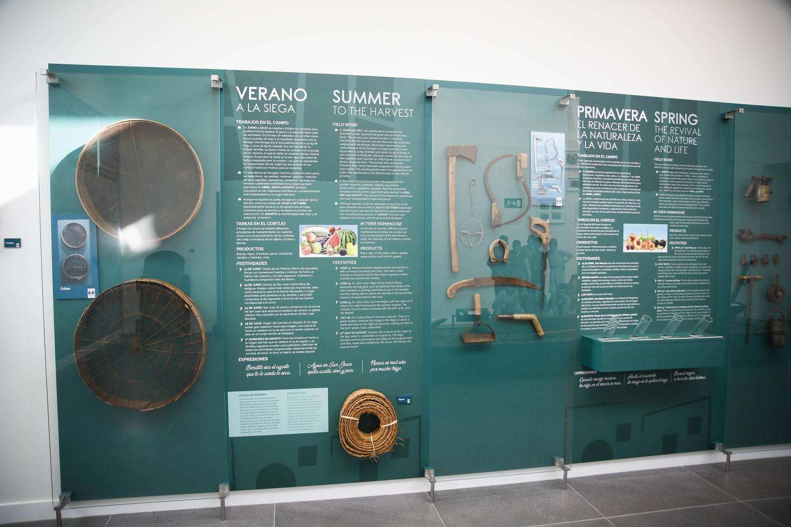 Las mejores imágenes de la inauguración del Ecomuseo en la Vega de Almería