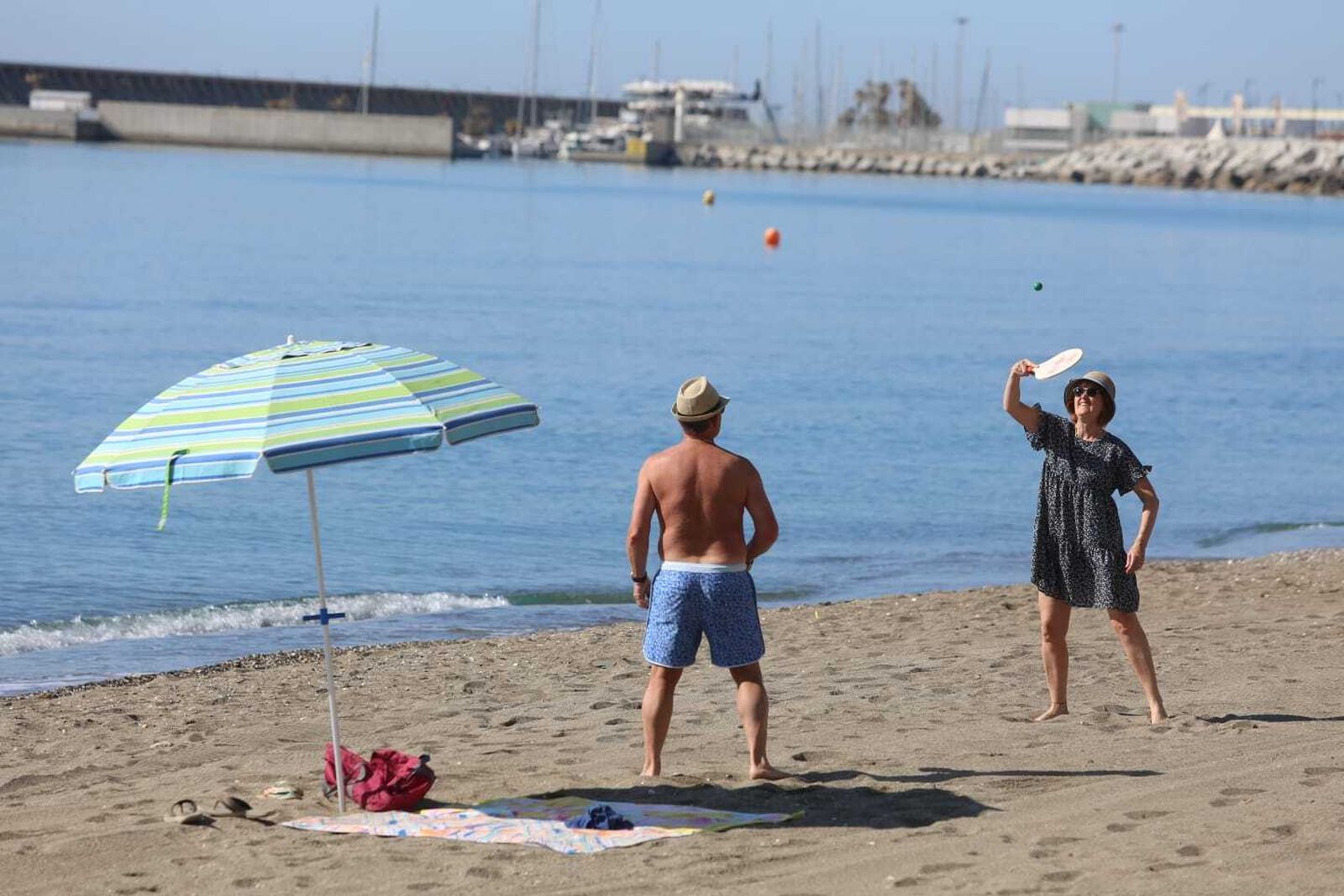 Ya es 'verano' en Málaga: las fotos del adelanto estival