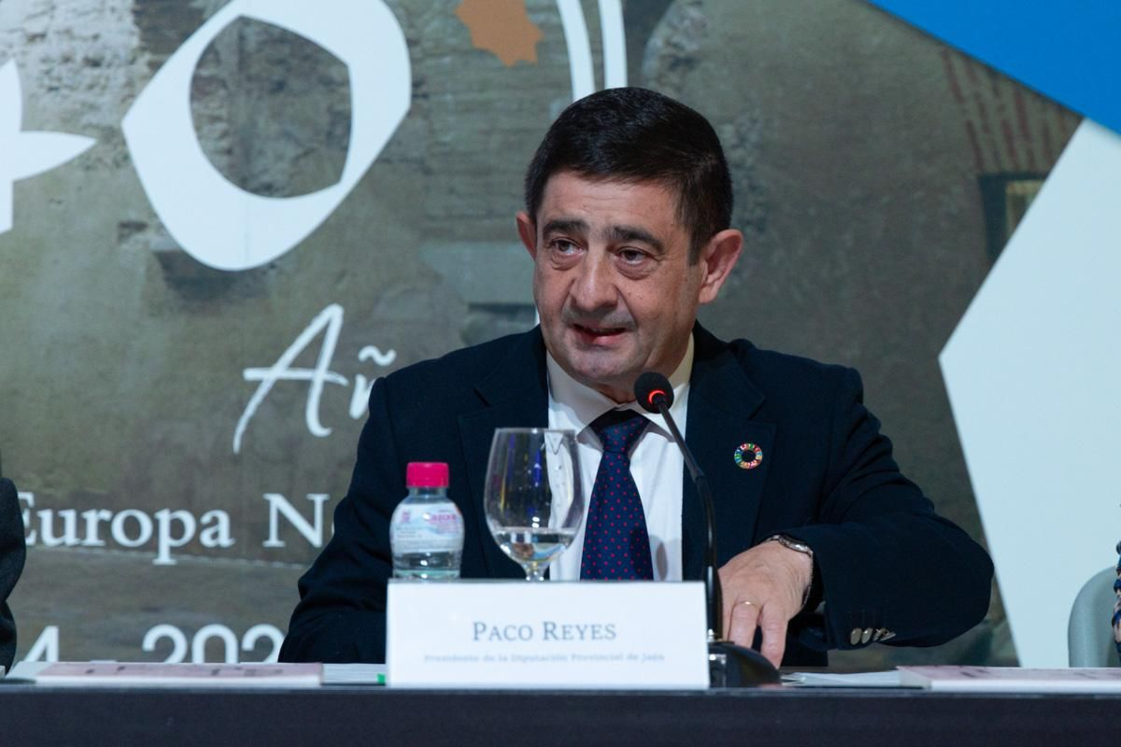 Homenaje a Luis Berges Roldán por el 40 aniversario de premio Europa Nostra a la restauración de los Baños Árabes de Jaén