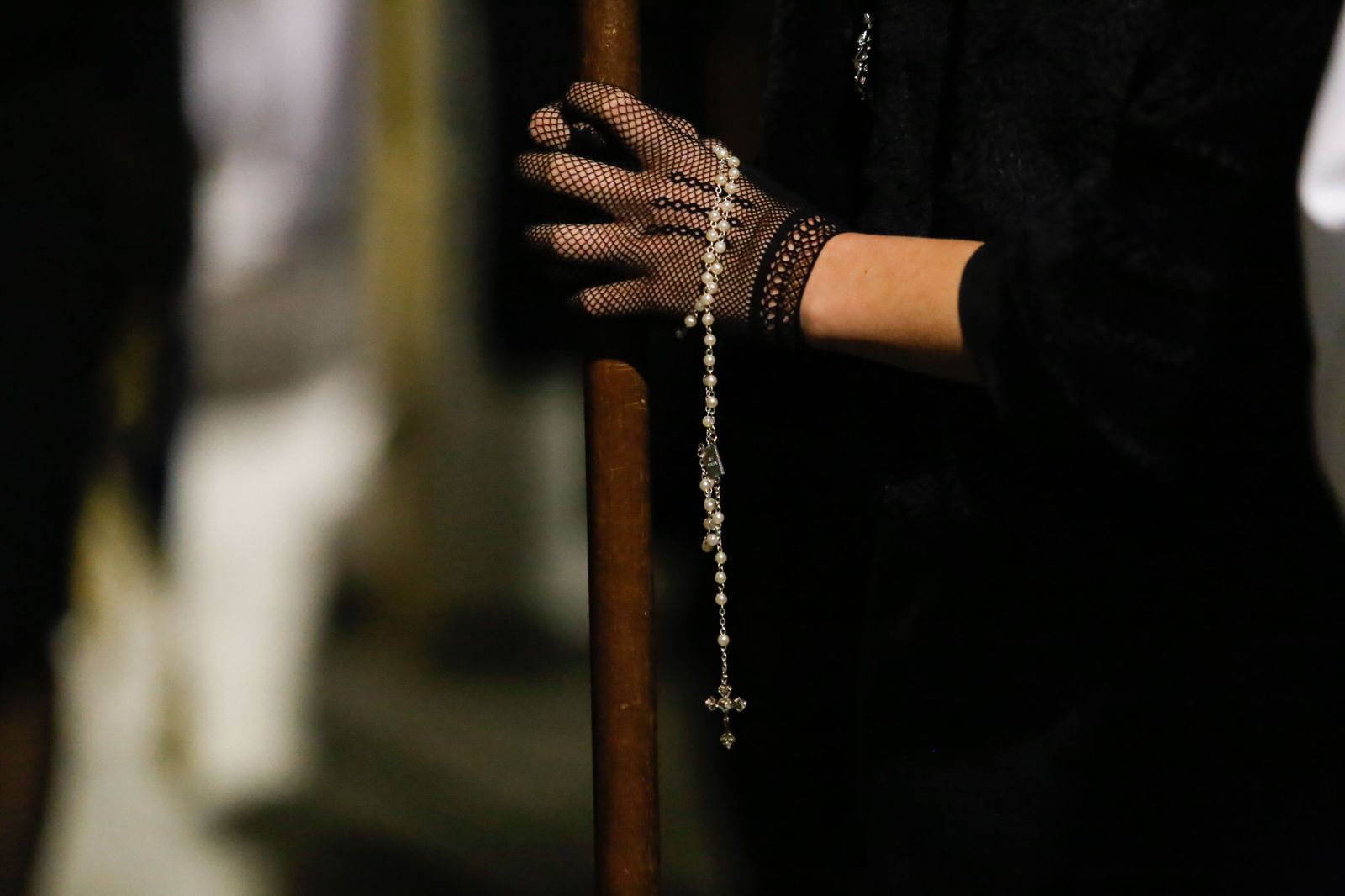 Fotos del Miércoles Santo en San Roque: Angustias