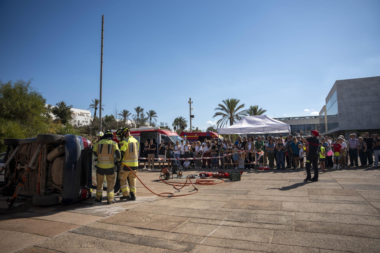 El encuentro Vecinal en el Palacio de Exposiciones y Congresos ‘Cabo de Gata – Ciudad de Almería’ de El Toyo, en imágenes