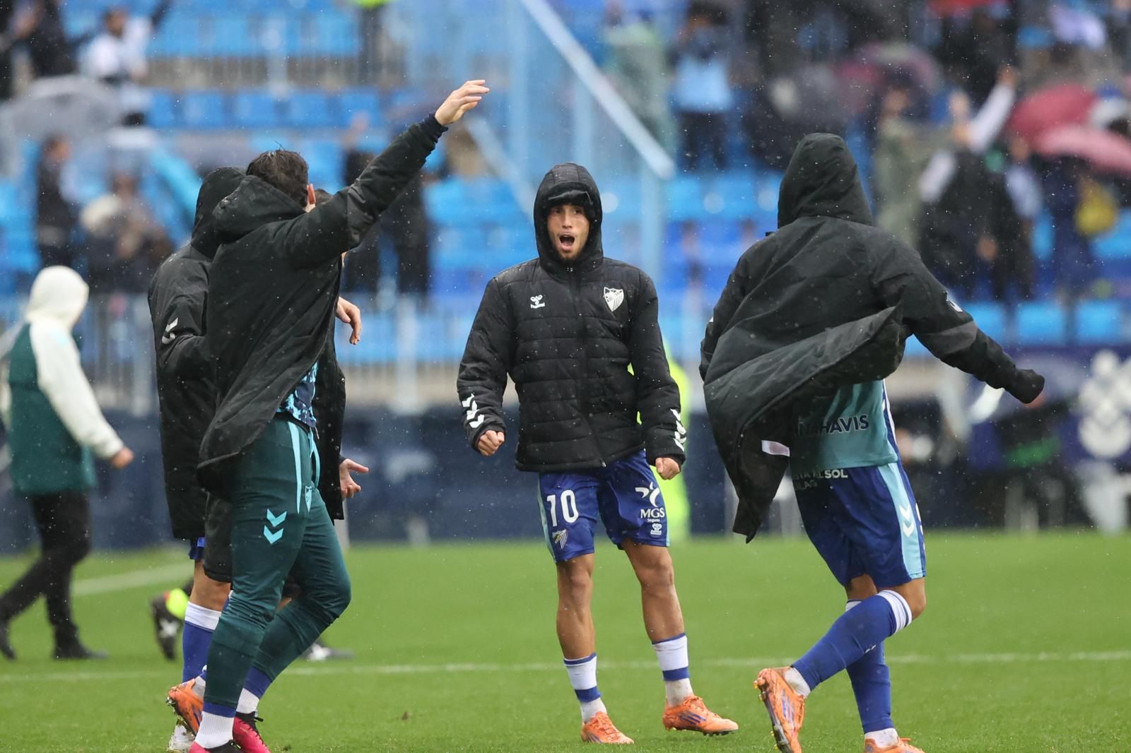 Málaga CF-Almería, en fotos