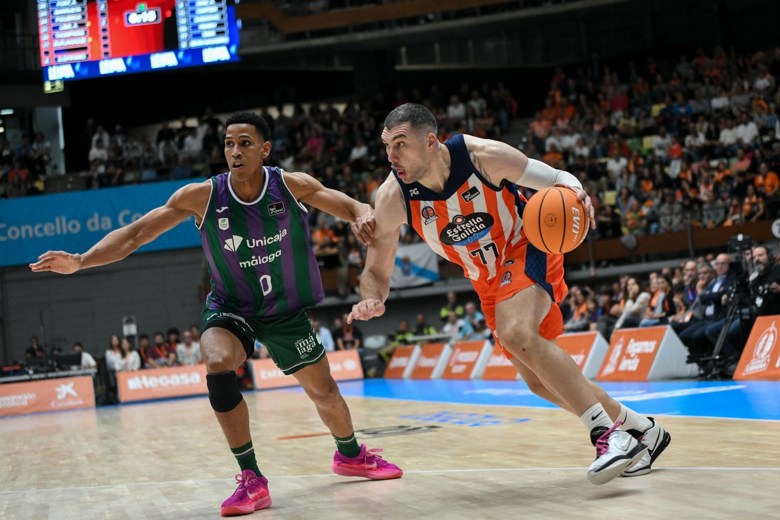 El Leyma Coruña-Unicaja, en fotos