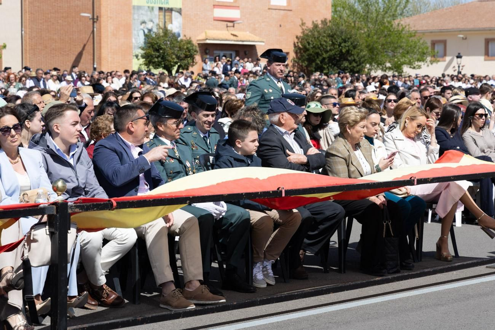 Jura de bandera de la 130ª promoción de guardias civiles de la Academia de Baeza