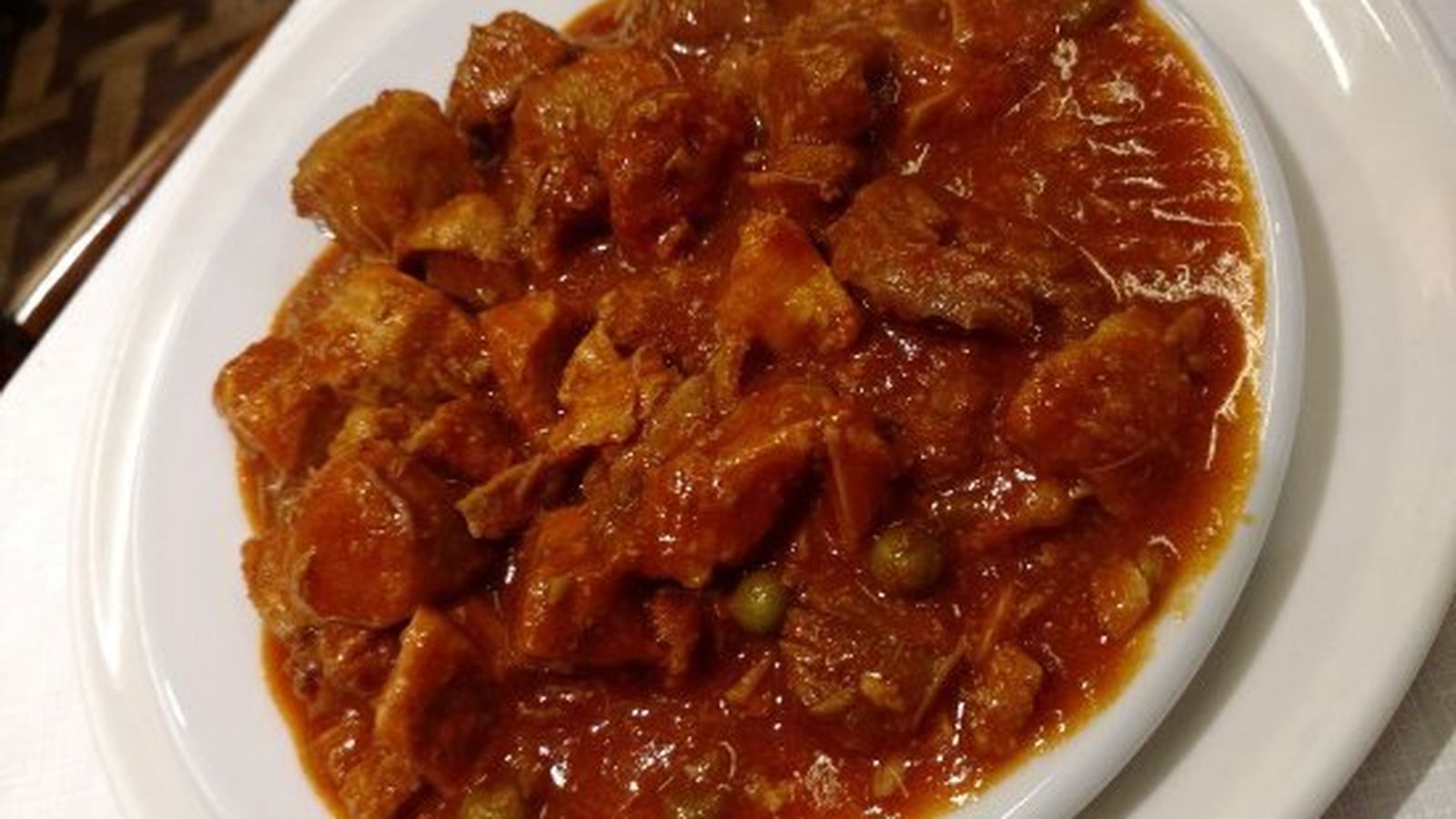 Carcamusas en el restaurante Ludeña