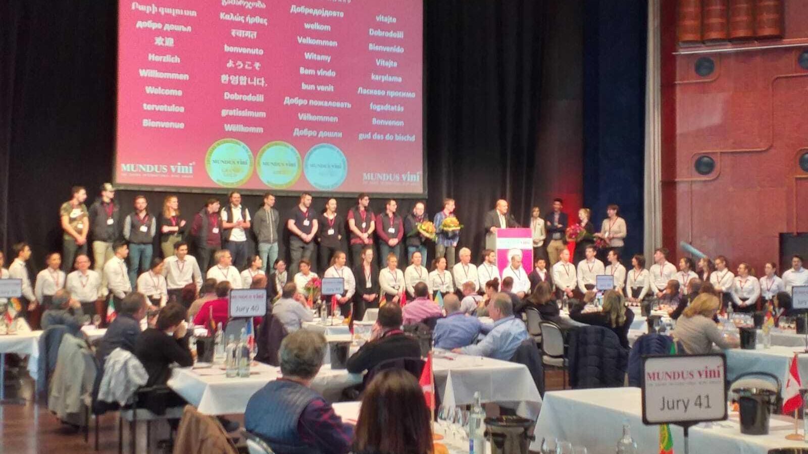 El equipo de Mundus Vini al completo