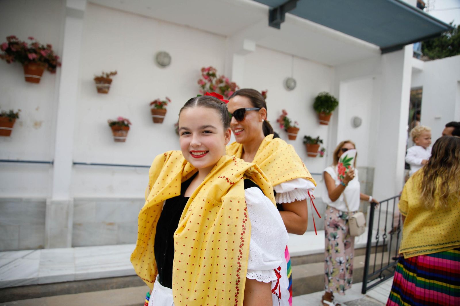 La Subida del Agua de las fiestas de Mojácar, en imágenes