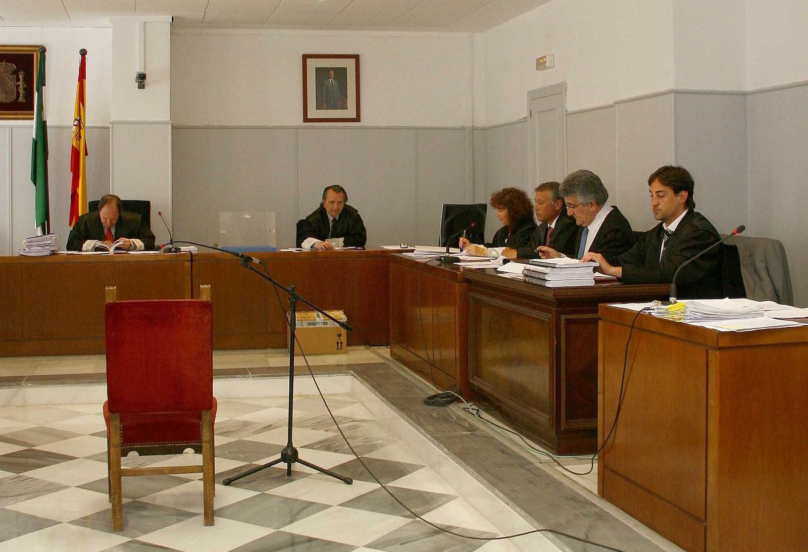 Imagen de archivo de un juicio en Almería.
