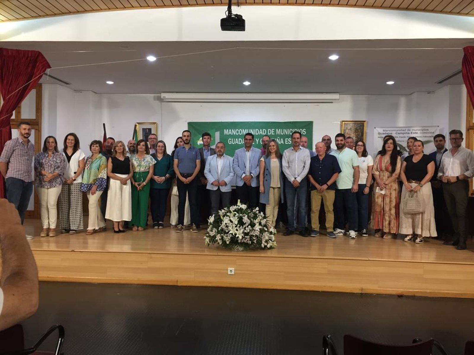 Florentino Santos, alcalde de Espejo, reelegido como presidente de la mancomunidad del Guadajoz.