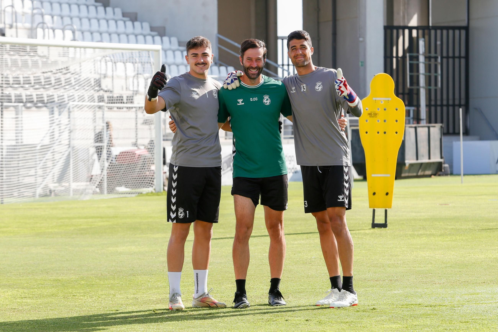Las fotos del entrenamiento de la Balona previo al partido con el San Fernando