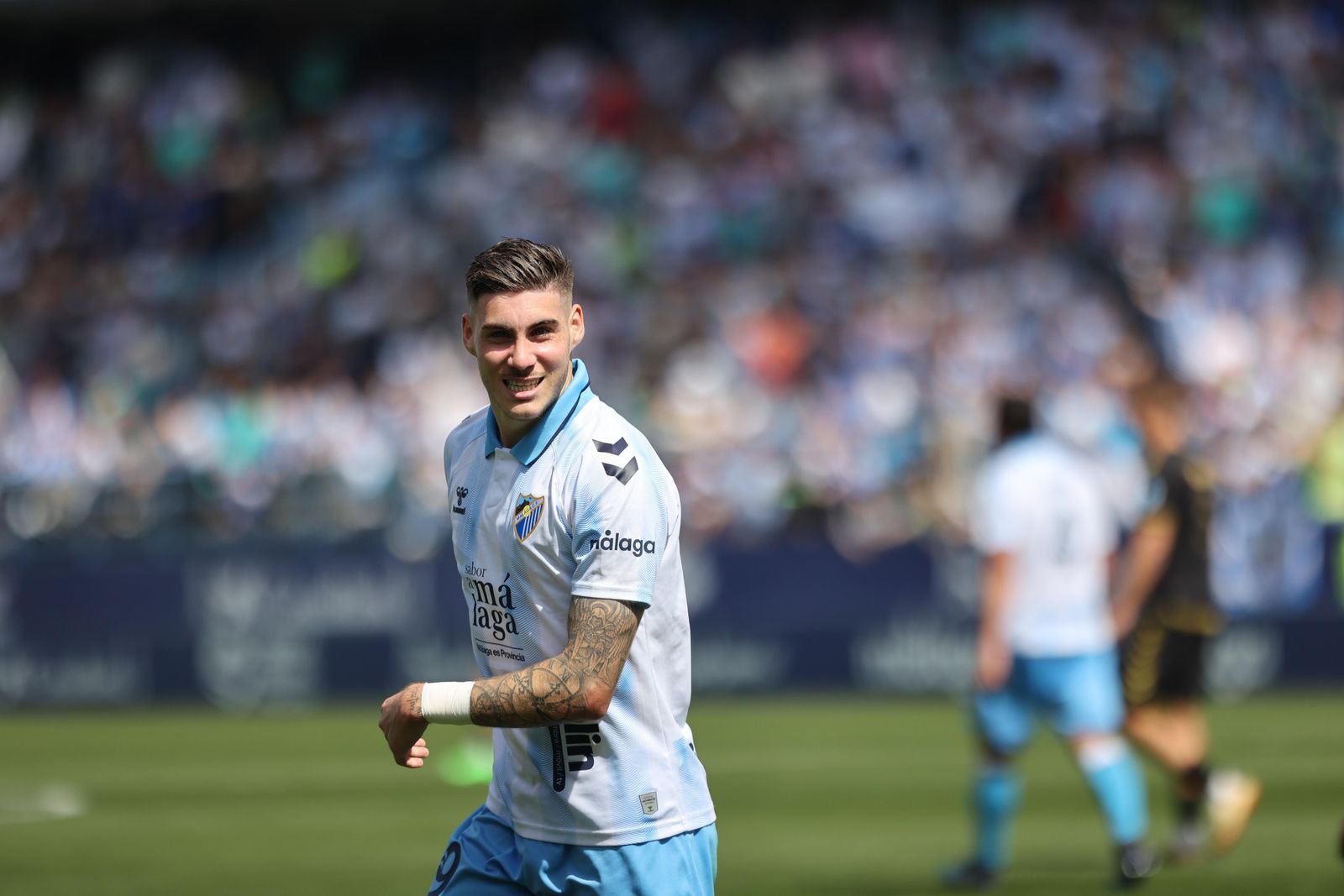 El Málaga CF - Intercity, en fotos