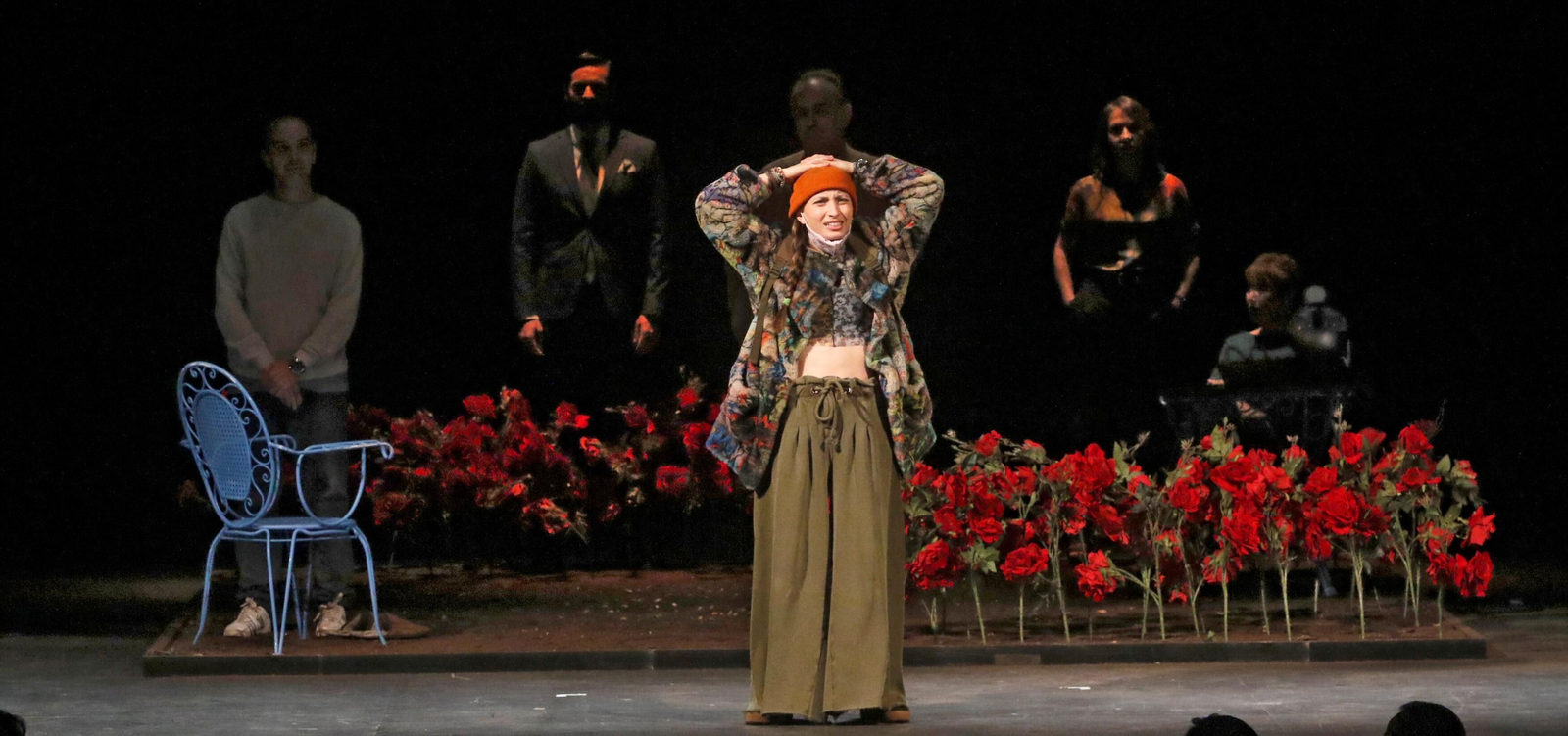 Una escena de 'Las cosas que sé que son de verdad', en el Gran Teatro.